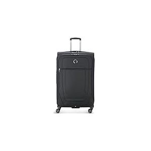 DELSEY PARIS Helium DLX Softside Valise Extensible à roulettes pivotantes, Noir, Checked-Medium 25 inch, Helium DLX Softside Valise Extensible avec roulettes pivotantes