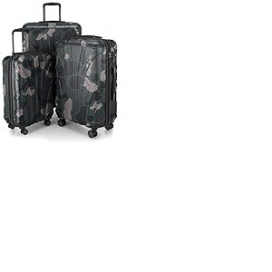 Suitline - Set de 3 Valise Bagages Rigide, (S, M, L), Camouflage
