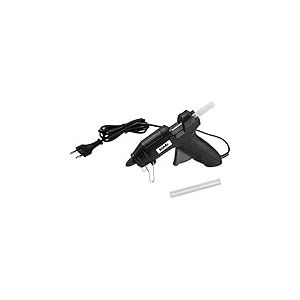 kwb Pistolet à colle 11 mm avec bâtons de colle, pistolet à colle pour le bricolage, le bureau, etc., 20 watts, temps de chauffe 3-5 min, max. 195° C, testé TÜV/GS