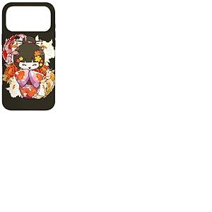 Kokeshi Poup&eacute;e Koi Poisson Japonais Amateur Esth&eacute;tique Coque pour iPhone 17 Pro Max
