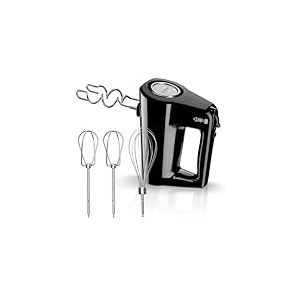 CONCEPT Hausgeräte SR3210 Food Preparation Robot de cuisine avec fouet long crochet pétrisseur 400 W 5 vitesses Design ergonomique Plastique Noir