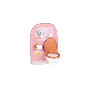 Smoby - Baby Nurse - Toilettes - Nombreux Accessoires - Jouet d'Imitation - Livret Educatif - Matière Recyclée - A Partir de 3 Ans - Fabrication Française