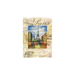 RIOLIS Cities of The World Paris Kit de Broderie au Point de Croix Multicolore