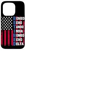 Romeo Echo Tango India Romeo Echo Delta à la Retraite Coque pour iPhone 15 Pro