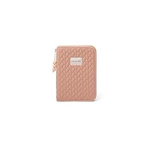 Suavinex, Protège Carnet de Santé Bébé, Pochette Documents, Étui pour Ranger et Organiser, Carnet Maternité, Fermeture Éclair, Résistant à l'Eau, Cadeau Nouveau-né, Poches Intérieures, Coton, Rose