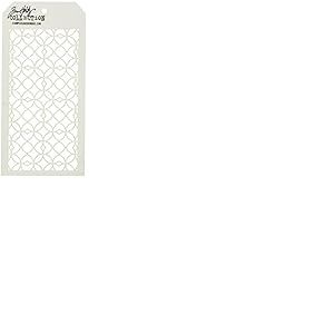 Art Gone Wild Tim Holtz en Couches au Pochoir 4.125 &laquo; X8.5 &raquo;-moucharabieh