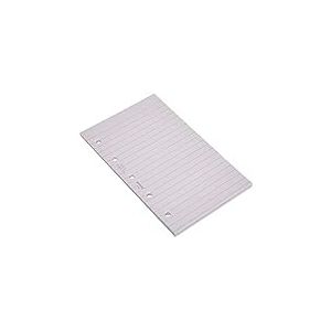 Filofax 513015 Recharge pour Organiseur feuille de note lign&eacute; lavande
