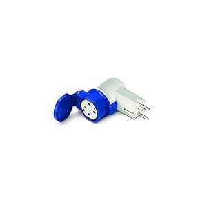 Scame Libera Adaptateur IP40 2 pôles + terre 16 A 200-250 V AC