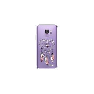 Evetane - Coque Silicone Compatible avec Samsung Galaxy S9 - Protection Intégrale 360, Fine et Transparente - Coque Avant & Arrière - Haute Résistance - Attrape Coeur