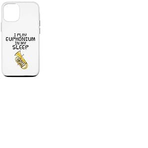 Je joue de l'euphonium pendant mon sommeil, musicien drôle Coque pour iPhone 12/12 Pro