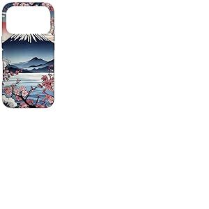 Arbre Japonais Sakura Garden Geisha Mount Fuji Cherry Blossom Tree Coque pour iPhone 17 Pro