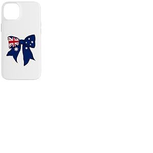 Ruban Coquette Drapeau Australien Australien Fille Coque pour iPhone 14 Plus