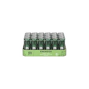 MAISON PERRIER ENERGIZE Boisson énergisante saveur Citron Citron Vert 24 x 25cl