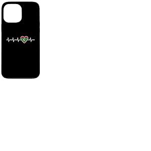 Souvenir des îles Maldives Heartbeat Coque pour iPhone 13 Pro Max