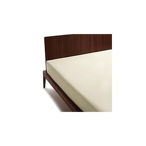 GUZZINI Classic - Drap Housse 175x200 Coton Percalle 100% Certifié OekoTex Frais Respirant, Surmatelas 2 Personnes 1 Pièce, Draps Housses Protège Matelas Haut 30cm et Angles Élastiques, Dessus de Lits