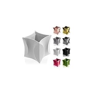 CONCRETTE Pot de Fleurs en Ciment - Pot de Fleurs Moderne - No2 - Diam&egrave;tre : 5,5 cm - 17 Couleurs