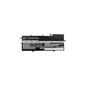 MicroBattery MBXAS-BA0023 Batterie pour Ordinateur Portable ASUS Li-Pol 11,55 V 4800 mAh (Li-Pol 11,55 V, 4800 mAh, Noir, Q324UA, UX360UA, UX360UA-1A, UX360UA-1B, UX360UA-1C, UX360UA-1C, UX3600UA-1B