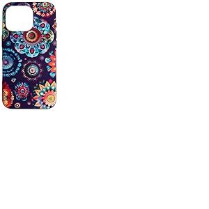 Mandala d&eacute;coratif aux Couleurs Vives Coque pour iPhone 16 Pro