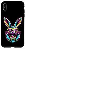 Hip Hop Vibrant Rabbit Coque pour iPhone XS Max