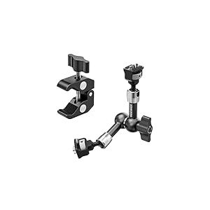 NEEWER Bras Magique Articul&eacute; 7" avec Super Pince, Support pour Moniteur Cam&eacute;ra avec Goupilles&Trou Positionnement Arri 1/4" 3/8" pour DSLR Action Cam &Eacute;clairage Compatible avec SmallRig Cage, ST07C