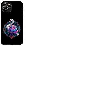 Mandala Cygne Coque pour iPhone 11 Pro