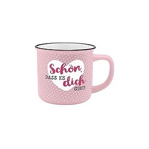 Gruss und Co 45773 Kaffeebecher mit Spruch Sch&ouml;n Tasse en porcelaine anglaise 35 cl