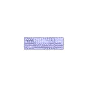 Rapoo E9700M Clavier RF sans Fil + Bluetooth QWERTZ Allemand Lilas