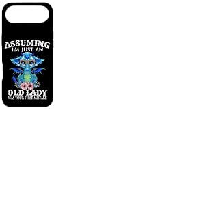 Assuming I'm Just an Old Lady Was Your First Mistake Dragon Coque pour iPhone Air