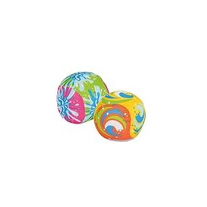 Simba 107799978 Lot de 2 balles de Bombes &agrave; Eau, absorbantes d'eau, 8 cm, &agrave; partir de 3 Ans, Multicolores
