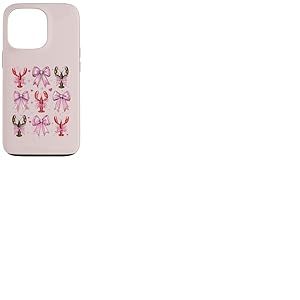Écrevisse écrevisse, Fille, Coquette, nœud Rose, Maman Coque pour iPhone 13 Pro