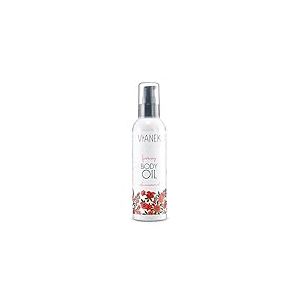 VIANEK Huile tonifiante pour le corps Vegan Cosmétique naturel pour homme et femme Taille 200 ml