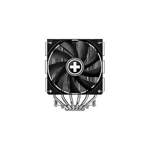 Xilence CRYON M806D.B Ventirad CPU - 260W TDP, Dual-Radiateur-Design, 2x silencieux Ventilateurs PWM 120mm, Brushed Aluminium Look, Compatible Intel LGA1851/1700/1200/115X & AMD AM5/AM4, noir