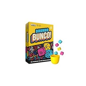 Buffalo Games Drunko Bunco! Jeu de dés Classique avec Une Torsion – Parfait pour Les fêtes, Les soirées Entre Filles et Adultes de 21 Ans et Plus