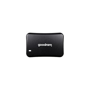 goodram - SSD Externe - HX200 - USB Type C + A - Interface USB 3.2 Gen. 2 Haute Vitesse - pour PC, Ordinateurs Portables, Smartphones - 2TB - Noir