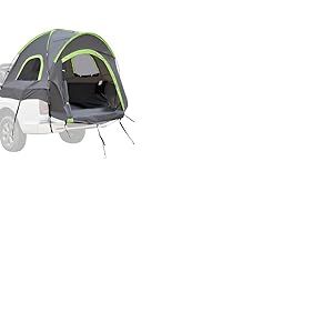 VEVOR Tente de camionnette, 1676-1829 mm, Tente de lit de Camion imperméable PU2000 mm pour Camping, Coque de Camping-Car Robuste pour 2 à 3 Personnes, avec fenêtres à Double Couche, Sac de Rangement