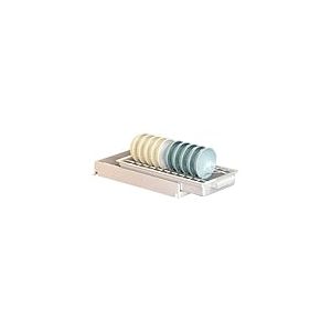 Zstar Tiroir télescopique, organiseur de cuisine extensible avec poignée, organiseur de tiroirs, étagère à épices extensible pour cuisine, salle de bain, 15,5 x 35,8 x 5 cm