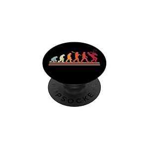 Saxophone Évolution de L'Homme Musique Sax Cadeau PopSockets PopGrip Adhésif