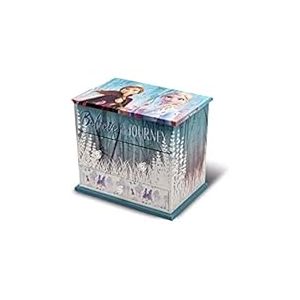 Disney La Reine des Neiges Bo&icirc;te &agrave; bijoux musicale 3 tiroirs 2 Organisateurs de bijoux pour armoire Rangement de d&eacute;corations Festivales Articles pour la maison Unisexe Adulte, Multicolore,unique