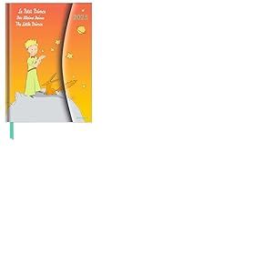 N NEUMANNVERLAGE - Le Petit Prince 2025 Diary, 16 x 22 cm, agenda de poche avec fermeture magn&eacute;tique et ruban marque-page, poche pour cartes de visite, calendrier annuel et international : Magneto