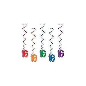 Beistle 57551-16 16 Whirls - Lot de 6