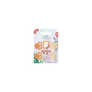 invisibobble - CLIPSTAR XS Oasis Petit Citrus - Set de 4 mini pinces à cheveux - Petits clips colorés pour des coiffures ludiques - Look tendance, maintien sûr, cheveux en bonne santé