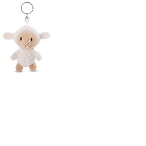 NICI 62247 Porte-clés avec Peluche au Motif de Mouton Sheepmila, 10 cm, Blanc, Compagnon fidèle pour Sac à Dos ou Sac à Main, pour Petits et Grands