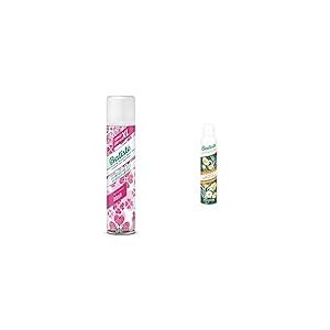 Batiste - Shampooing Sec - Blush - Fleuri et Séduisant -280 ml & Naturally - Shampooing Sec, Thé Vert & Camomille, Spray de 200 ml