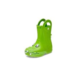 Crocs Unisexe Enfant Handle It Duke Rain Boot T Bottes, Crocs Green, 27/28 EU