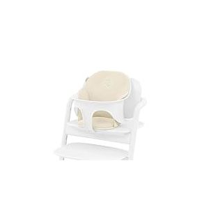 CYBEX Gold Lemo Insert Confort, Pour CYBEX Baby Set et Chaise Haute, Canvas White