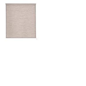 Estoralis | Bran | Store Enrouleur Moderne | Tissu Tamisant Jacquard | Couleur Lin | 80 x 255 cm (Largeur/Hauteur) Taille du Tissu 77 x 250 cm | Stores pour fenêtres et Portes
