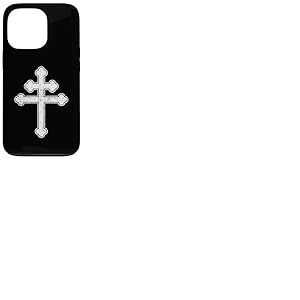 Croix de Lorraine Chevaliers Templiers Franc-Maçon Bague Magnum Coque pour iPhone 13 Pro