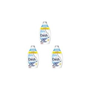Dash 2en1 Lessive Liquide Lavande et Camomille, 44 Lavages, Avec Plus de Fra&icirc;cheur Lenor, Nettoyage en Profondeur, Parfum Apaisant et Relaxant, Id&eacute;ale pour Pr&eacute;traitement, Fabriqu&eacute;e en France
