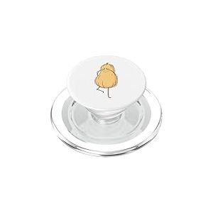 Courge musqu&eacute;e Faisant du Yoga PopSockets PopGrip pour MagSafe