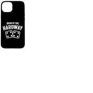 Casino Craps Player Doing It The Hardway Dice Four Coque pour iPhone 15 Plus